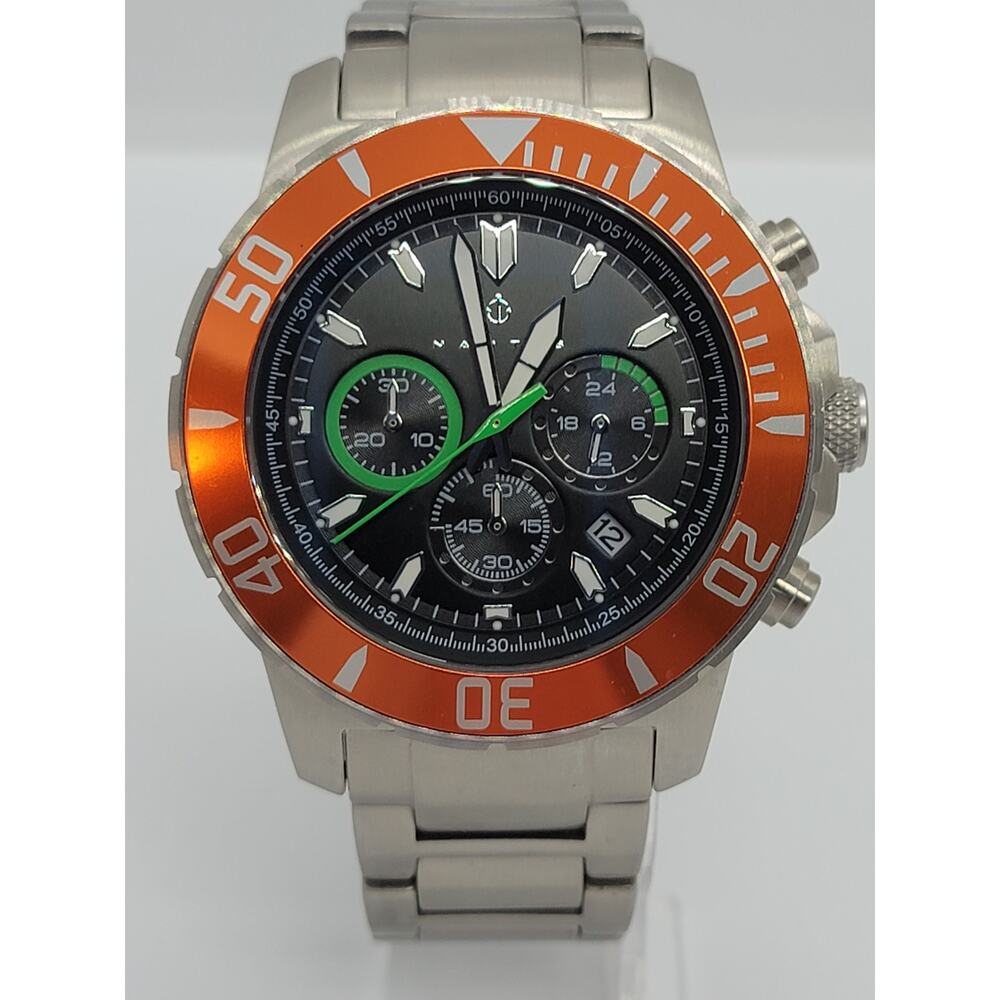 Nautis Dive Chrono 500 Stainless Steel Watch